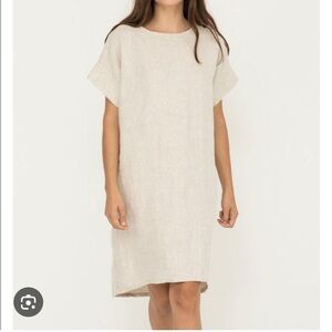 Elizabeth Suzann Flax Linen Georgia Dress OSM